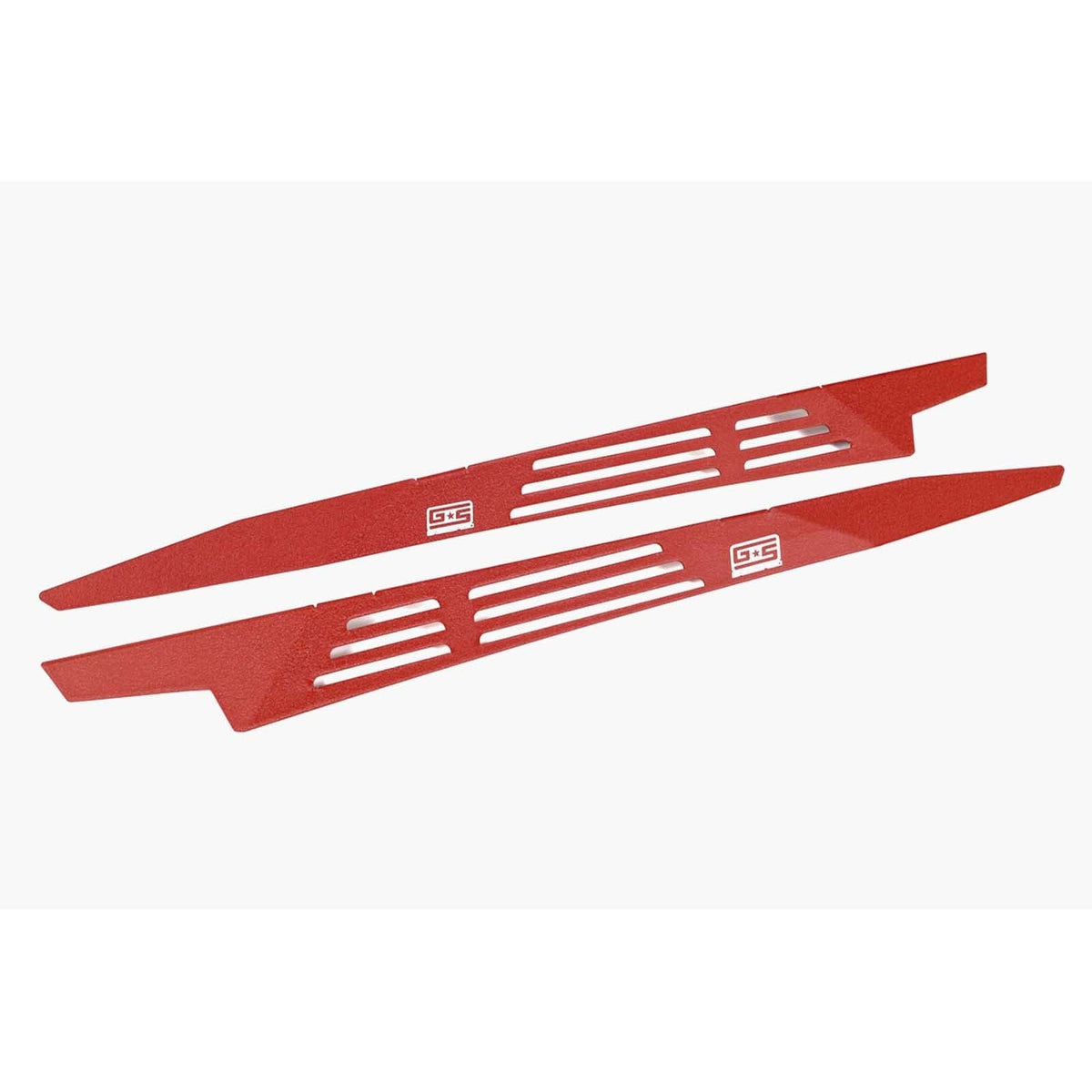 GrimmSpeed Fender Shrouds (Red) - 2008-2014 Subaru WRX / STI