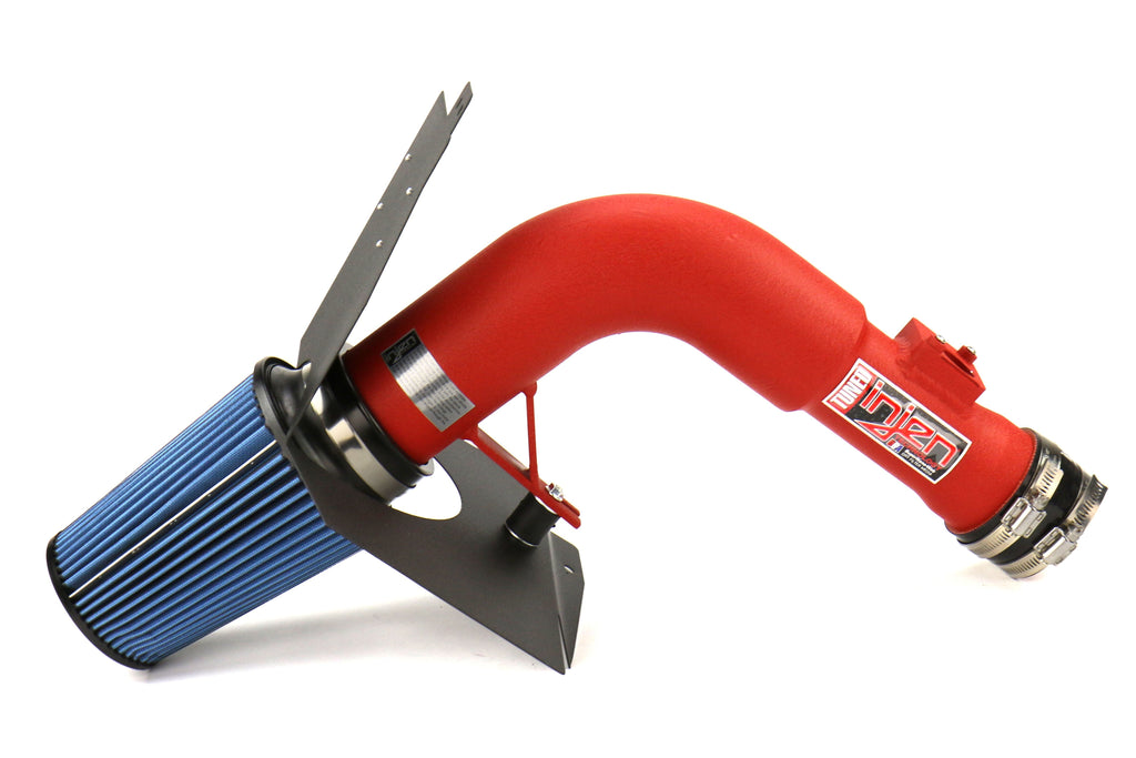 Injen Cold Air Intake Wrinkle Red - 2015-2017 Subaru STI