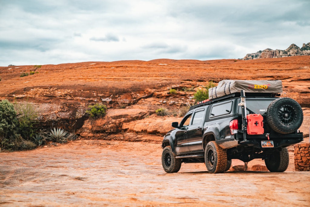 3rd Gen Toyota Tacoma High Clearance Rear Bumper No Swing Arm 16-22 Toyota Tacoma CBI Offroad