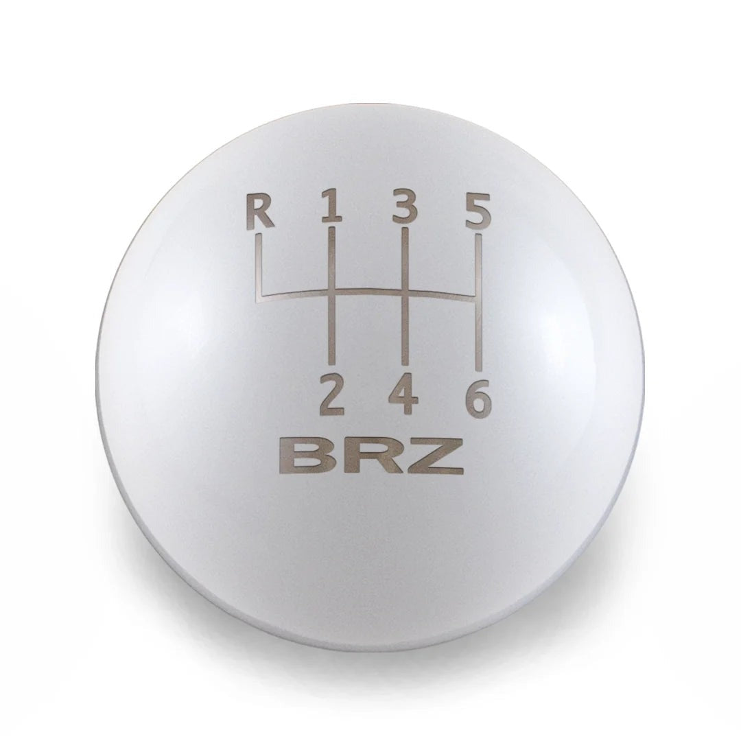 Billetworkz Weighted Shift Knob - 6 Speed BRZ Standard Engraving - BRZ / GR86 2022+