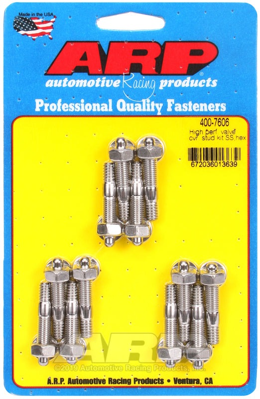 ARP SS Hex Valve Cover Stud Kit