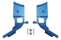 Boomba Racing Brake Cooling Deflectors Blue - 2008-2021 Subaru STI