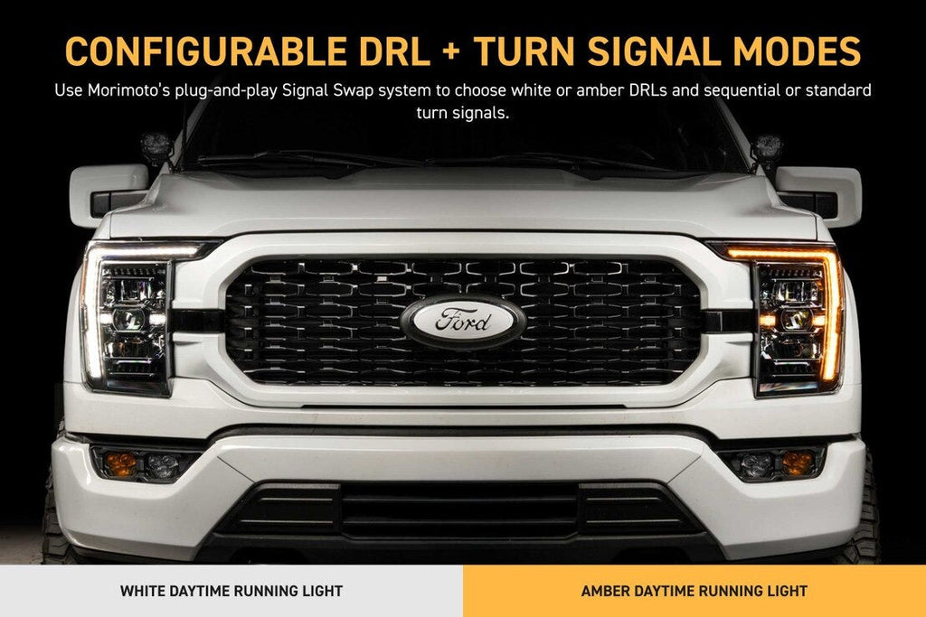Morimoto XB Evo Headlights for 2021-2023 Ford F-150 & Raptor - LF2-498