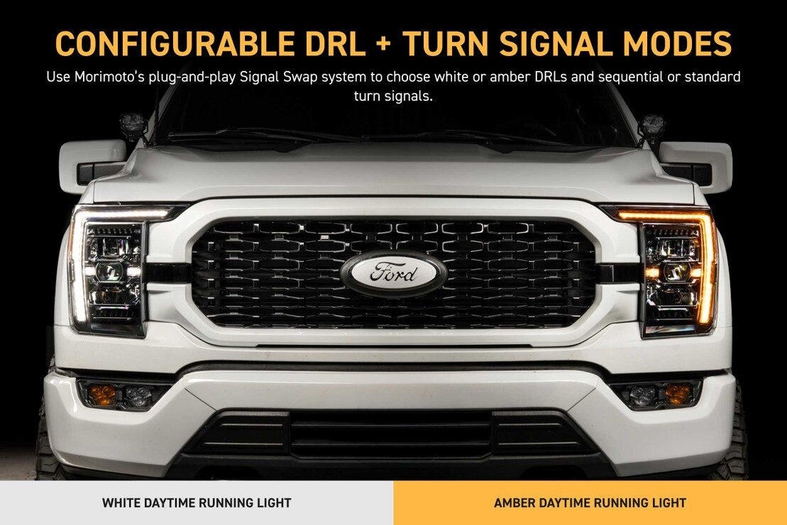 Morimoto XB Evo Headlights for 2021-2023 Ford F-150 & Raptor - LF2-498