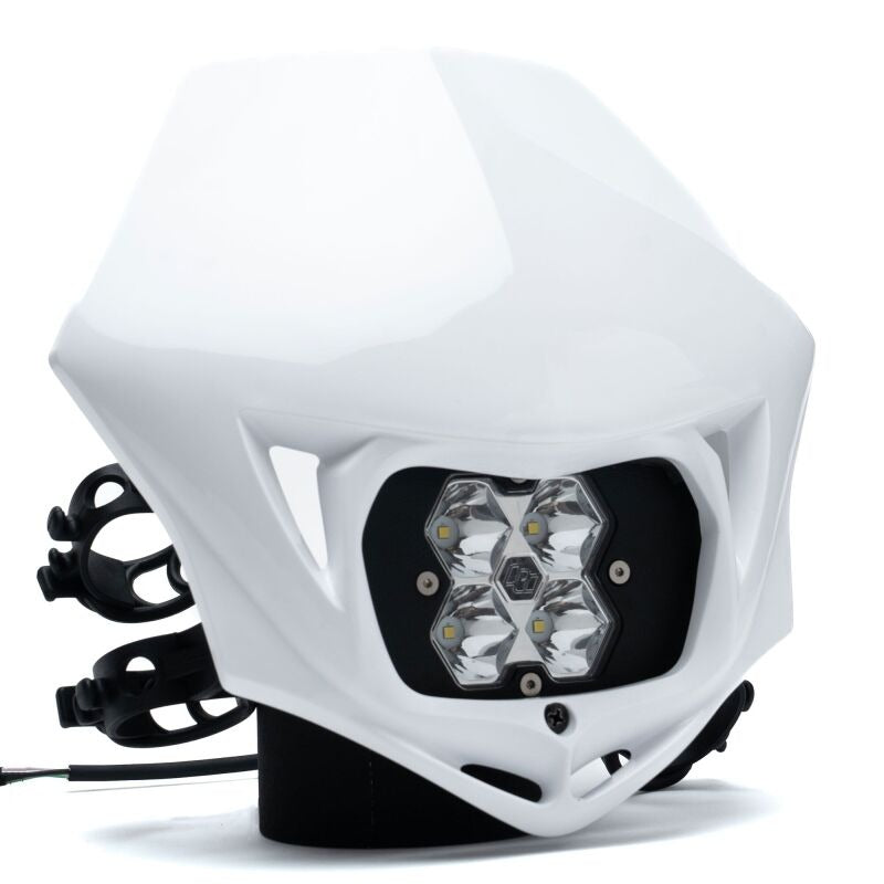 Baja Designs Squadron 2.0 Sport (Spot) - Clear A/C w/MC Race LED Light - White