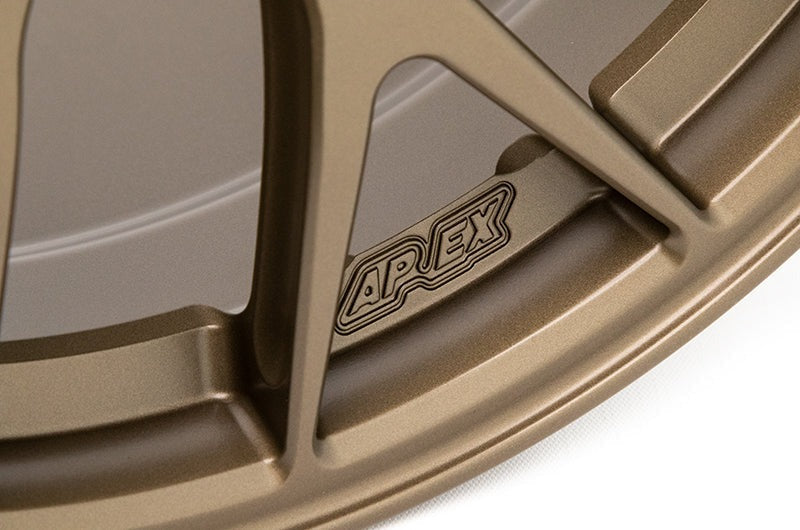 Apex EC-7R Forged Satin Bronze 17x9 +35 5x100 (Single Wheel) - 2013-2024 Subaru BRZ / Scion FR-S / Toyota GR86 / 2014-2018 Subaru Forester