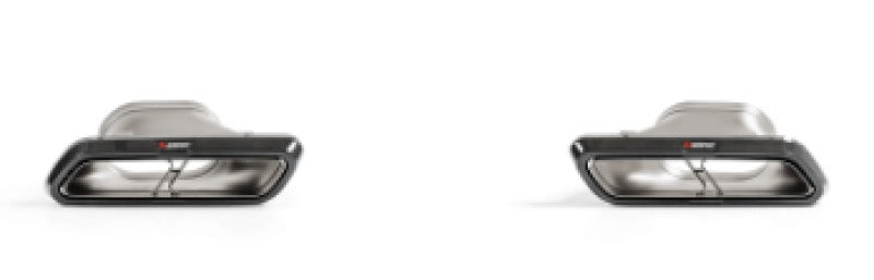 Akrapovic Tail Pipe Set (High Gloss Carbon) for 2018 Mercedes Benz E63 (W213) Evolution - TP-CT/46/G
