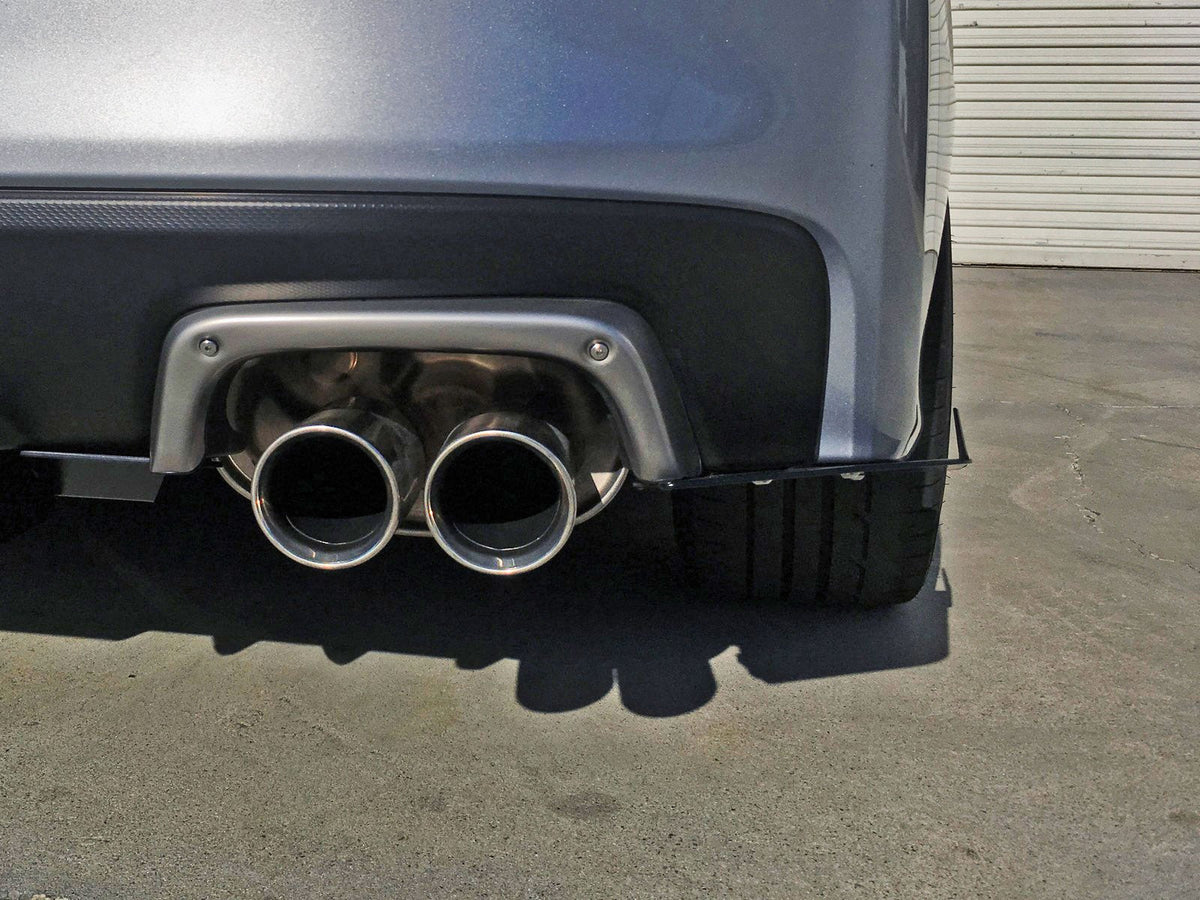 Rally Innovations Aluminum Rear Splitter / Spats - 2015-2021 Subaru WRX / STI