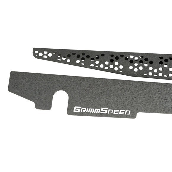 GrimmSpeed Fender Shrouds - Black - 2022-2024 Subaru WRX