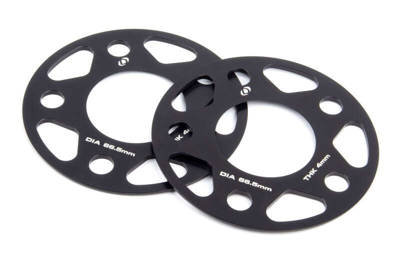 Dinan Wheel Spacers - 5x112 - 66.5mm CB - 4mm Thick (Set of 2)