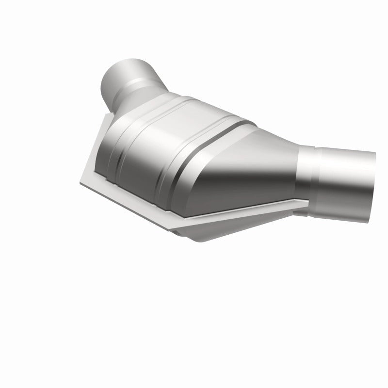 MagnaFlow Universal Catalytic Converter - 2.00in Angled In/Out Front - CARB Compliant