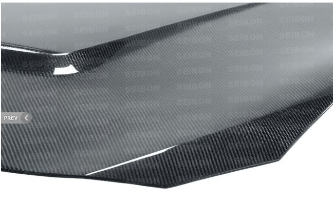 Seibon Carbon Fiber VS Style Hood - 2013-2014 Scion FR-S / Subaru BRZ