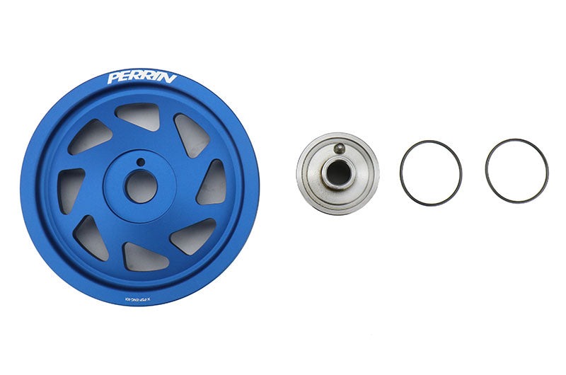 PERRIN Lightweight Crank Pulley for FA/FB Engines with Small Hub - Subaru Models (inc. 2017-2021 Crosstrek / 2019-2021 Forester)
