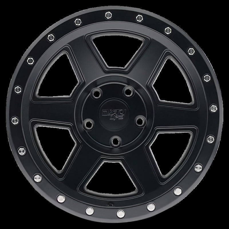 Dirty Life 9315 Compound 17x9 / 6x139.7 BP / -12mm Offset / 106mm Hub Matte Black Wheel