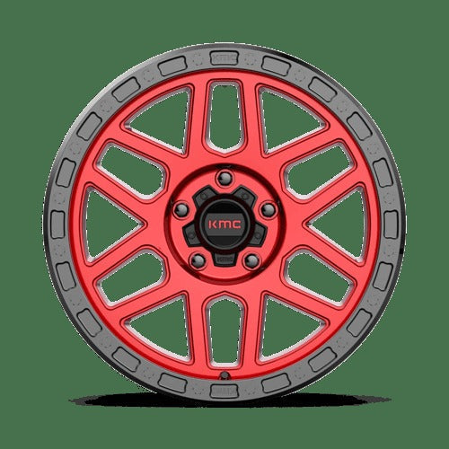 KM544 18X9 5X5.0 C-RED BLK-LP 18MM