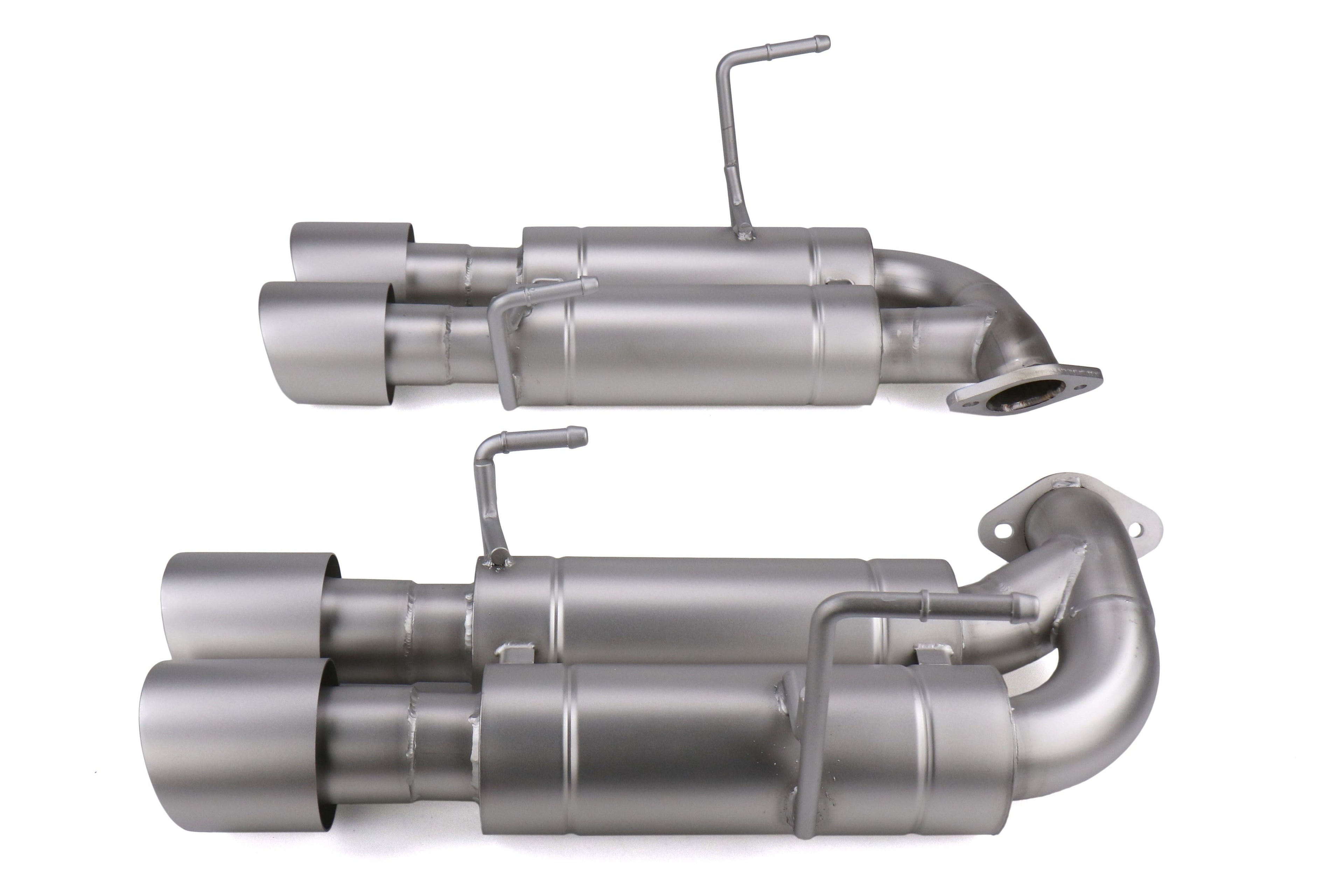 cp-e Austenite Axle Back Exhaust w/ Titan Tips - 2015-2021 Subaru WRX / STI