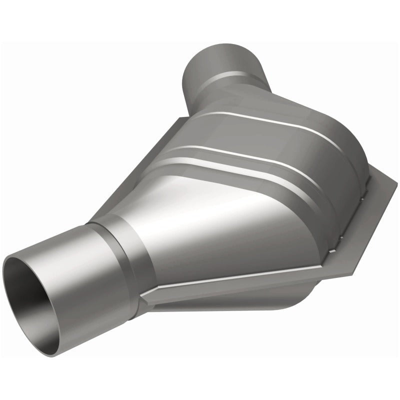 MagnaFlow Universal Catalytic Converter - 2.00in Angled In/Out Front - CARB Compliant