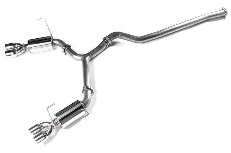 ETS Cat-Back Exhaust System w/ Muffler Non-Resonated Polished Tips - 2022-2024 Subaru WRX