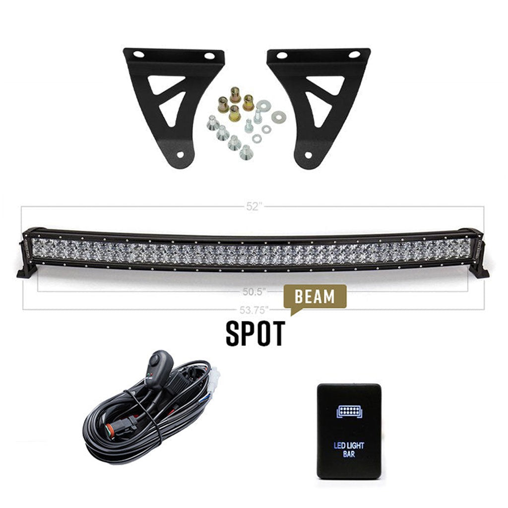 07-21 Toyota Tundra 52" Curved Light Bar Brackets or Combo Kit