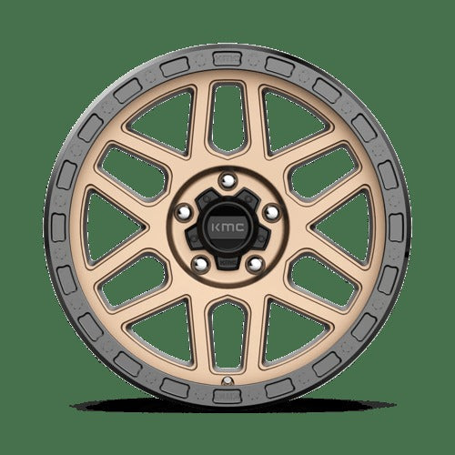 KM544 17X8.5 5X5.0 M-BRZ BLK LP 00MM