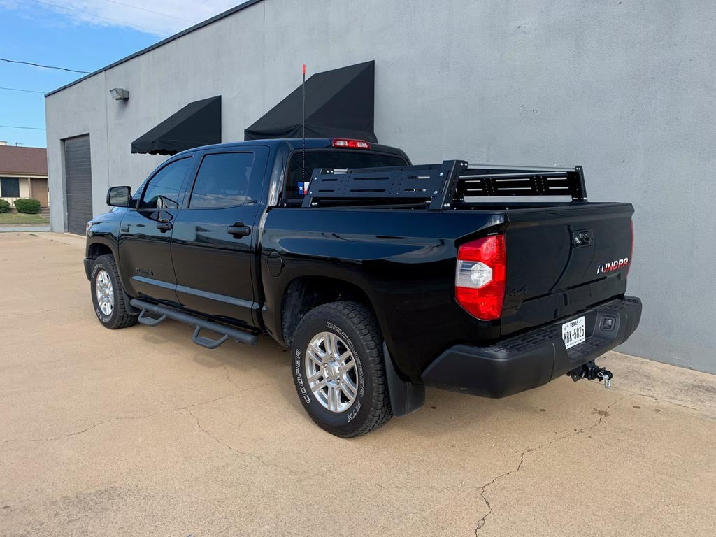 14-21 Toyota Tundra Long Bed Cali Raised LED Overland Bed Rack