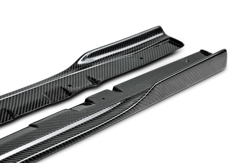 Seibon Carbon Fiber MB Style Side Skirts - 2015-2021 Subaru WRX / STI