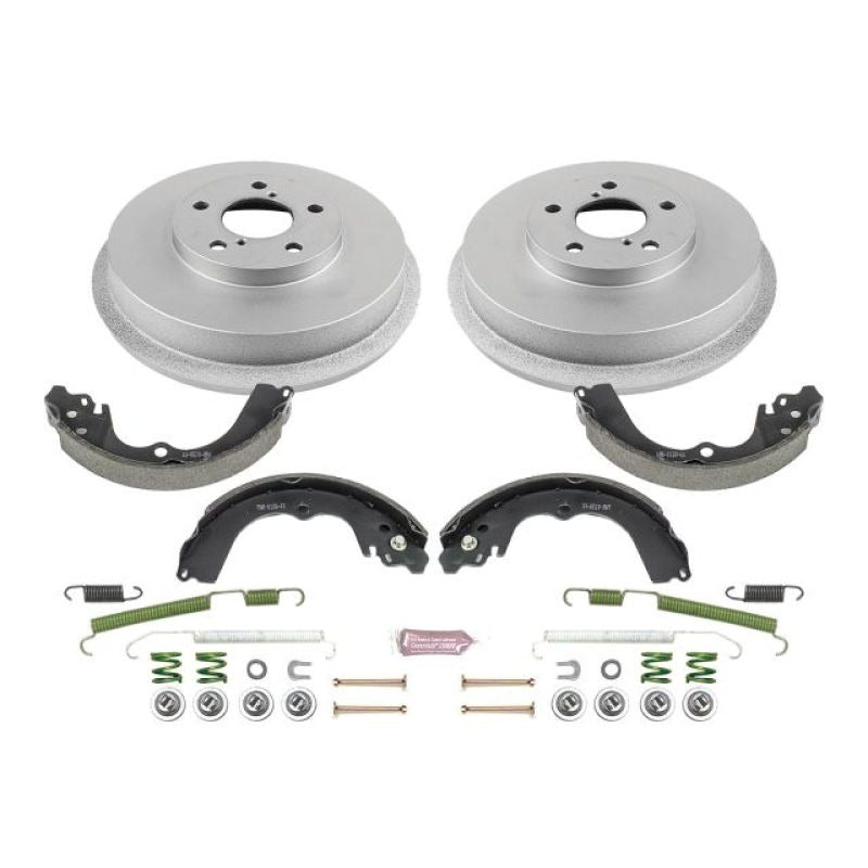 Power Stop Autospecialty Drum Kit - Rear - 2002 Subaru Impreza Outback