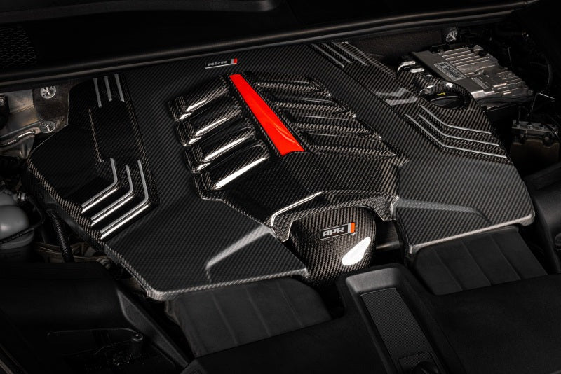 APR 20-24 Audi Q7/Q8/RS Q8/SQ7/SQ8 (4M) 2.9T/3.0T/4.0T Twill Carbon Fiber Engine Cover