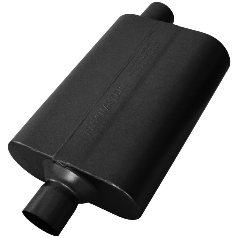Flowmaster 50 Series Delta Flow 2.25-Inch Center Inlet/Offset Outlet Muffler - 842452