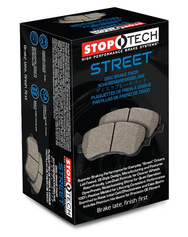 StopTech Street Touring Rear Brake Pads - 2005-2012 Subaru Legacy / 2005-2012 Subaru Outback / 2013-2020 Subaru BRZ