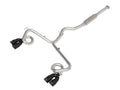 aFe Power Takeda 3in to 2-1/2in Stainless Cat-Back Exhaust - Black Tips - 2015-2021 Subaru WRX / STI (H4-2.0/2.5L)
