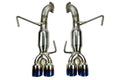 ETS Axle-Back Exhaust System w/ Muffler Blue Tips - 2022-2024 Subaru WRX