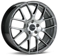 Enkei Raijin 19x9.5 35mm Offset 5x120 Bolt Pattern 72.6 Hub Bore - Hyper Silver (Single Wheel)