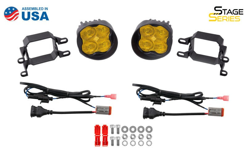 Diode Dynamics SS3 Max Type B Fog Light Kit ABL - White SAE - Universal