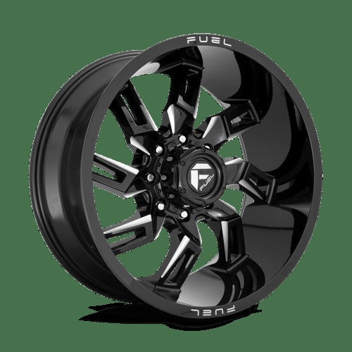 D747 20X10 6X5.5 GL-BLK-MIL -18MM