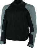 Speed and Strength Lightspeed Men's Fierce Mesh Armored Motorcycle Jacket - Grey/Black, Large - 892244