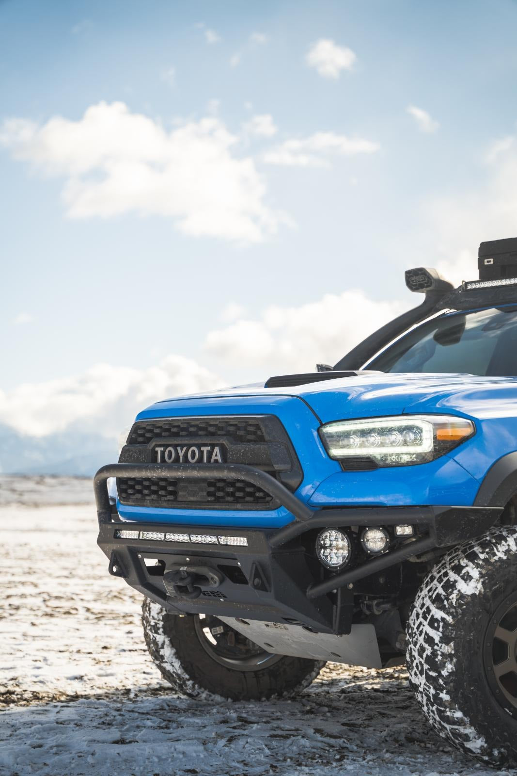 3rd Gen Tacoma Dakar Hybrid Front Bumper 16-23 Toyota Tacoma CBI Offroad
