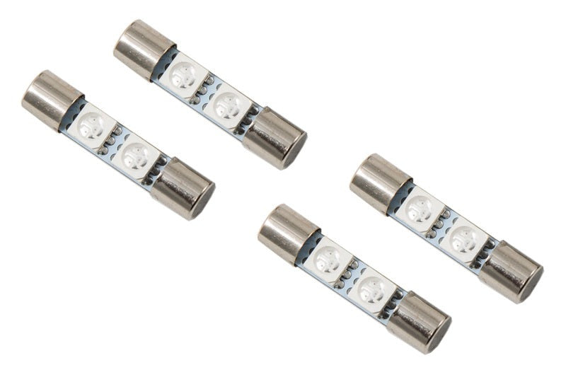 Diode Dynamics SMF2 LED Bulb 28mm - Blue (Set of 4) - Universal