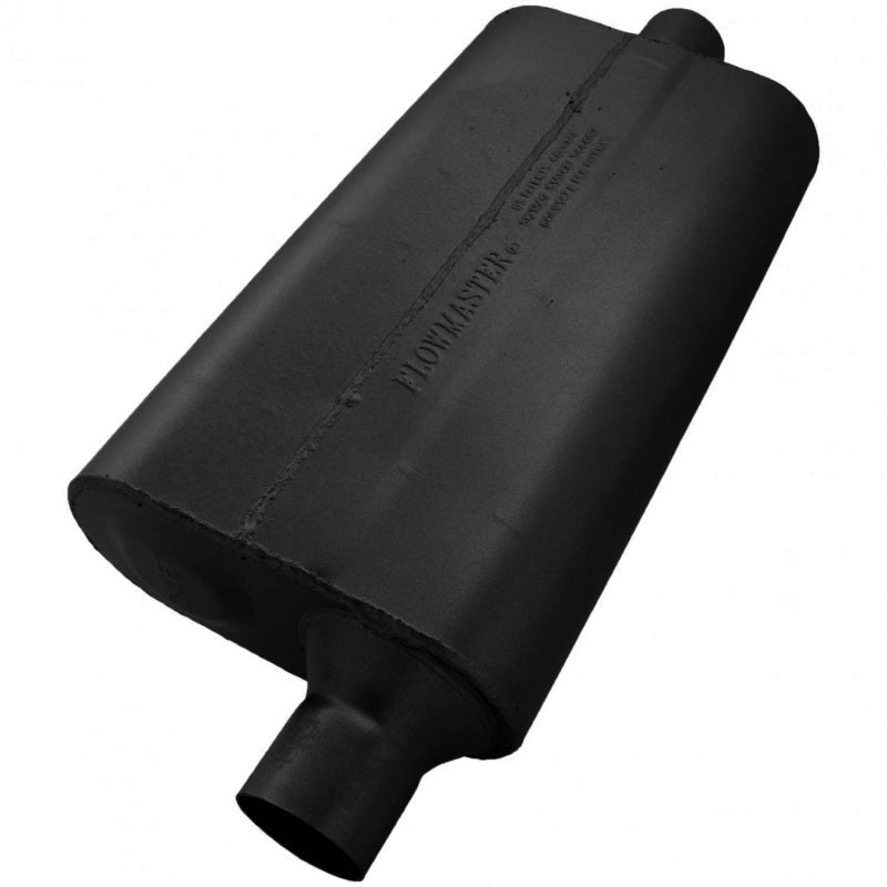 Flowmaster 50 Series Delta Flow 2.25-Inch Offset Inlet/Center Outlet Muffler - 942451