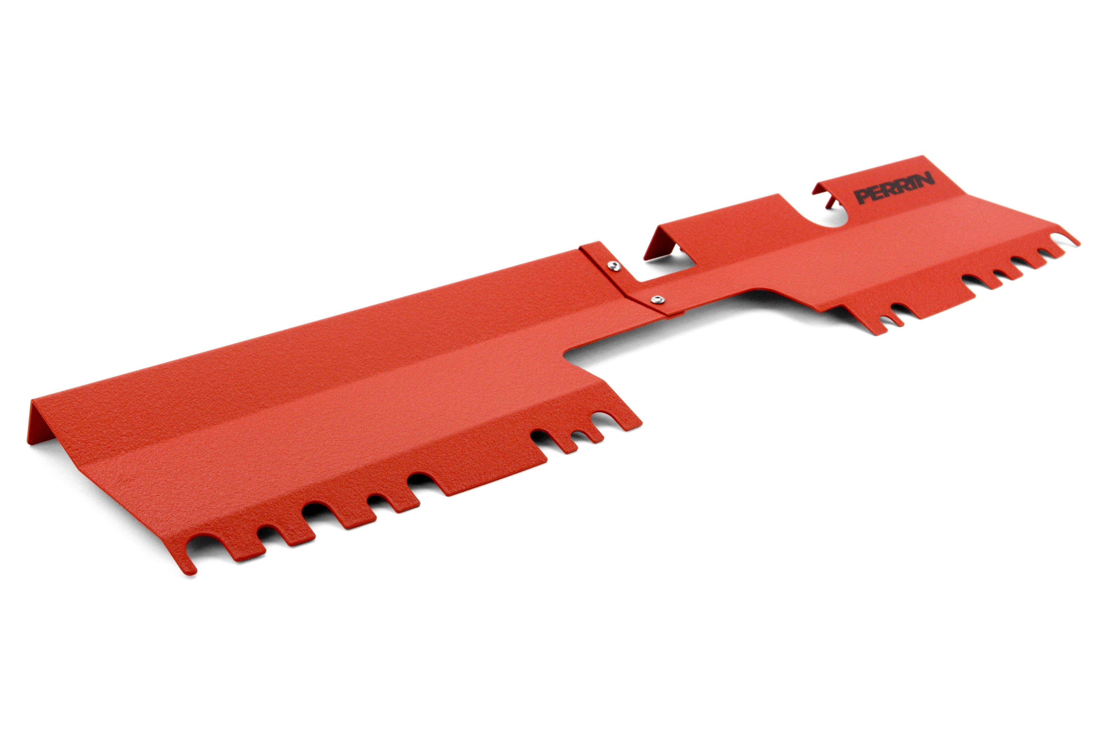 PERRIN Radiator Shroud (Use With & Without OEM Intake Scoop) Red - 2015-2020 Subaru WRX / STI