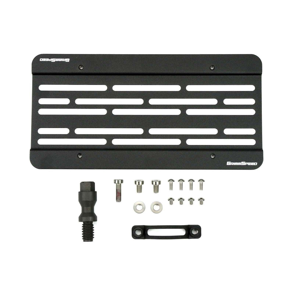 Grimmspeed License Plate Relocation Kit - 2016-2017 Ford Focus RS
