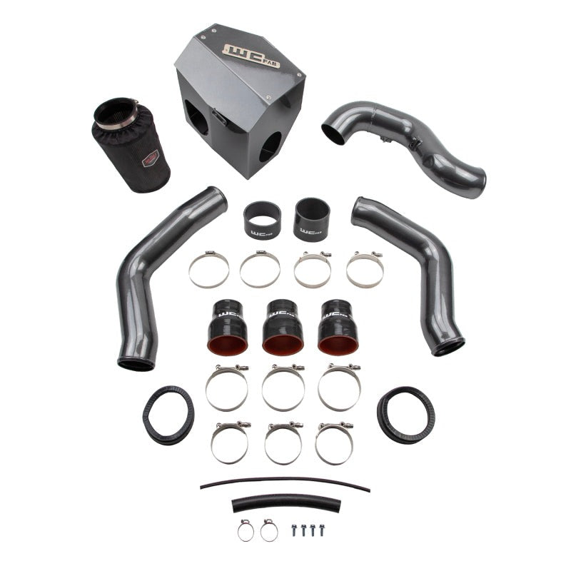 Wehrli 13-18 Cummins 6.7L High Flow Intake Bundle Kit Stage 2- Cat Yellow