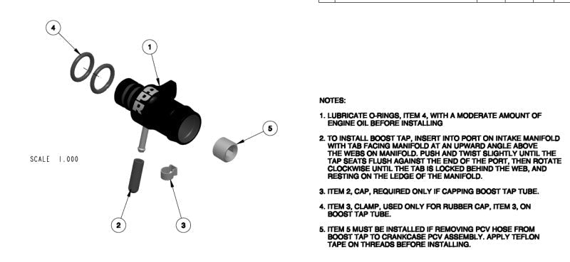 APR 15-18 Audi Q3 (EA113/EA888 Gen 1/2) Boost Tap Only