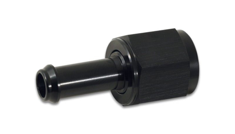 Vibrant Performance Female AN to Hose Barb Straight Adapter, AN -10, Barb 1/2in, Performance Hose & Fluid/Air Plumbing - Part 11219
