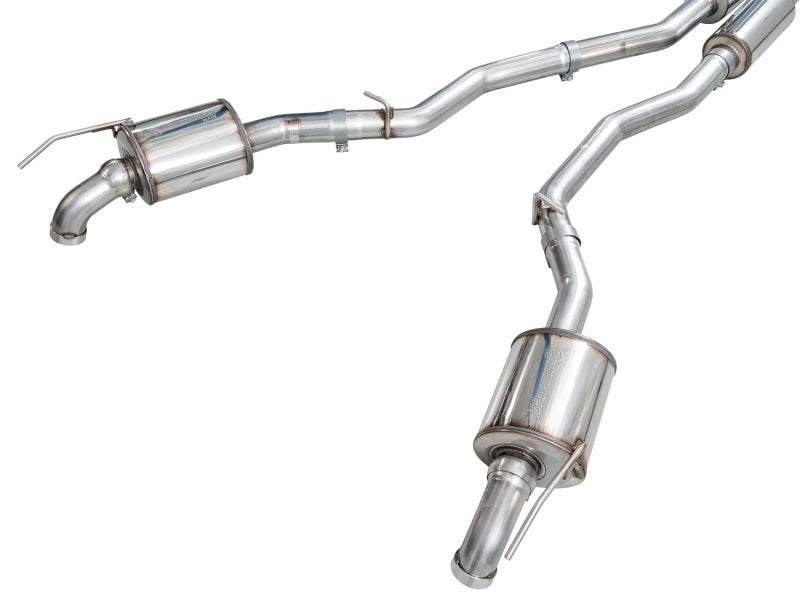 AWE Tuning 2021+ Ford Explorer Tremor 3.0TT 0FG Dual Rear Exit Exhaust w/ Bash Guard