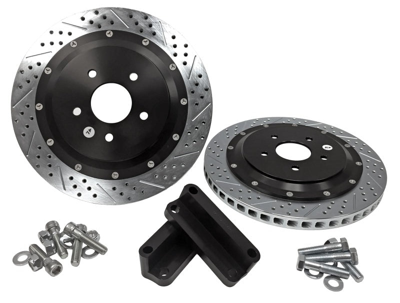 Baer Brakes 04-09 Cadillac XLR Eradispeed+ Rear SDZ 2-Piece Performance Brake Rotors