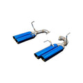 Remark VA Boso Edition Axle Back Exhaust w/ Burnt Blue Single Wall Tip - 2015-2021 Subaru WRX / STI