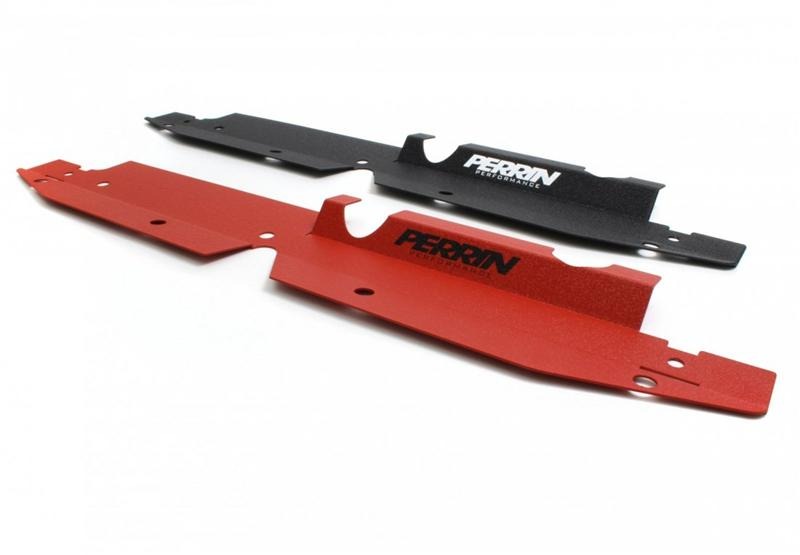 PERRIN Radiator Shroud, Black - 2008-2014 Subaru WRX / 2008-2014 STI