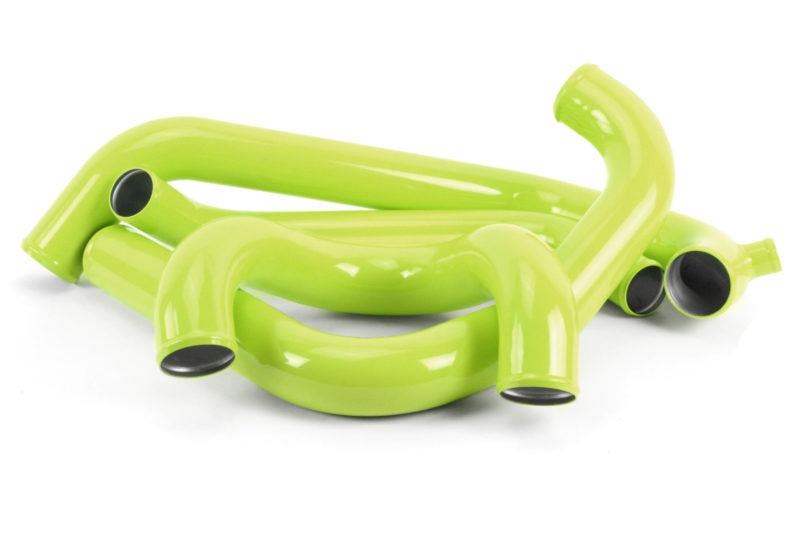 PERRIN Front Mount Intercooler Tubes and Couplers (Neon Yellow) - 2015-2021 Subaru STI