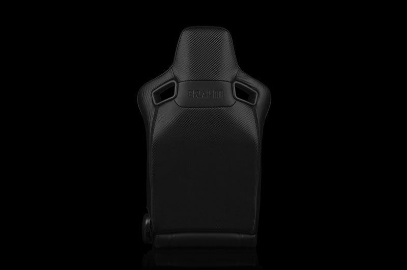 Braum Elite Series Racing Seat (Red Stitching) - Universal